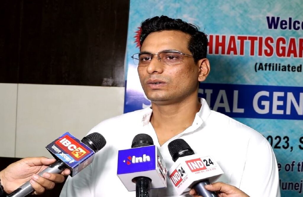 Devendra Yadav became the general secretary of the Chhattisgarh Olympic Association
