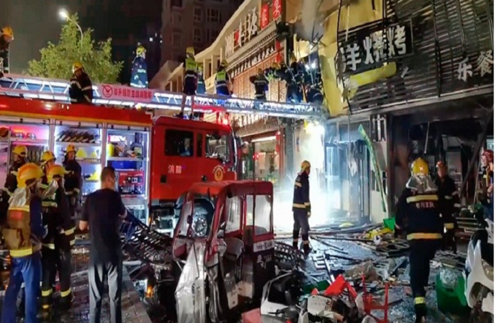 31 killed in massive explosion at 'barbecue' restaurant in northwest China