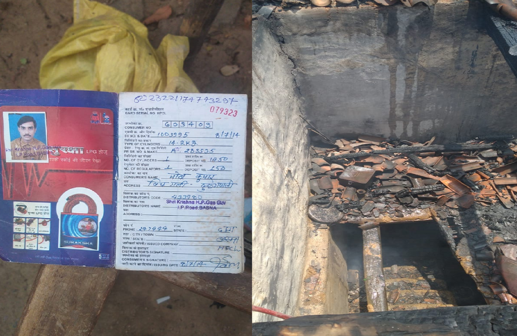 Blast occurred as soon as the lid of the gas cylinder was opened without checking by the gas agency