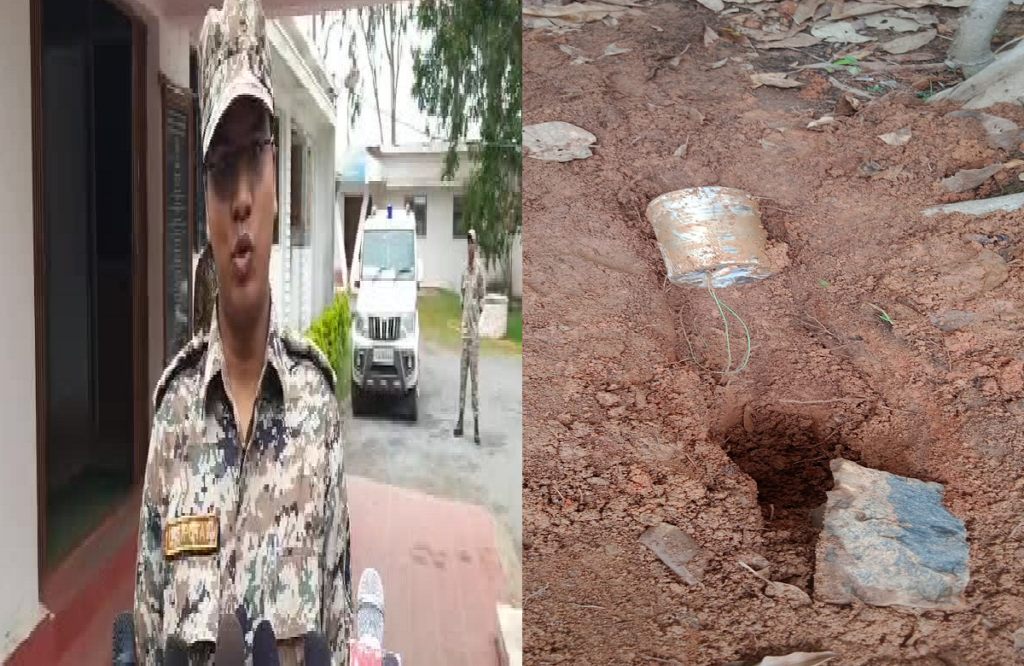 Naxalites' plan failed, jawans recovered and destroyed five kg IED bomb
