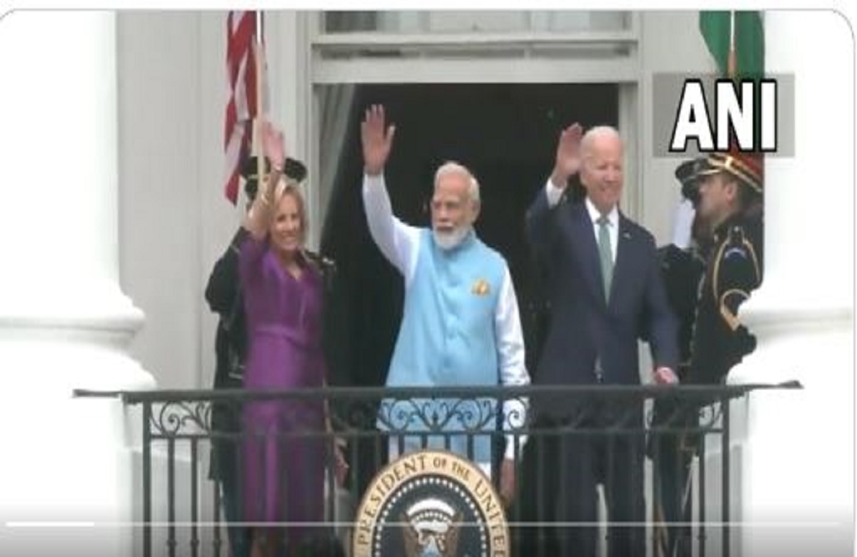 PM Modi US Visit :  जिल और जो बाइडेन के साथ व्हाइट हाउस की बालकनी में नजर आए PM मोदी, बोले- यह भारत के 140 करोड़ भारतीयों का सम्मान