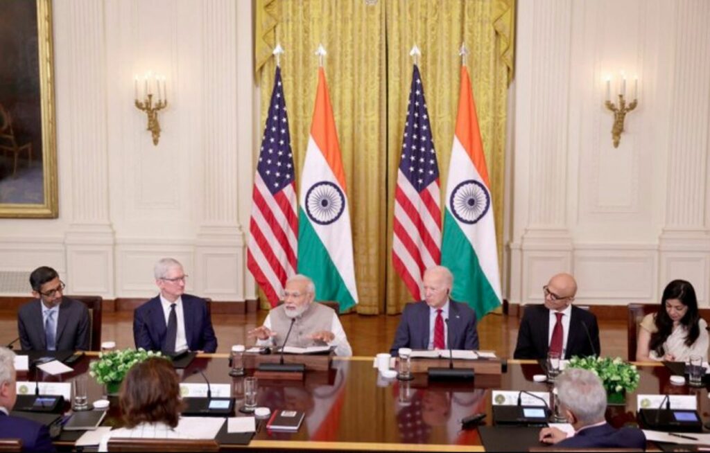 Modi met top CEOs and presidents of America and India