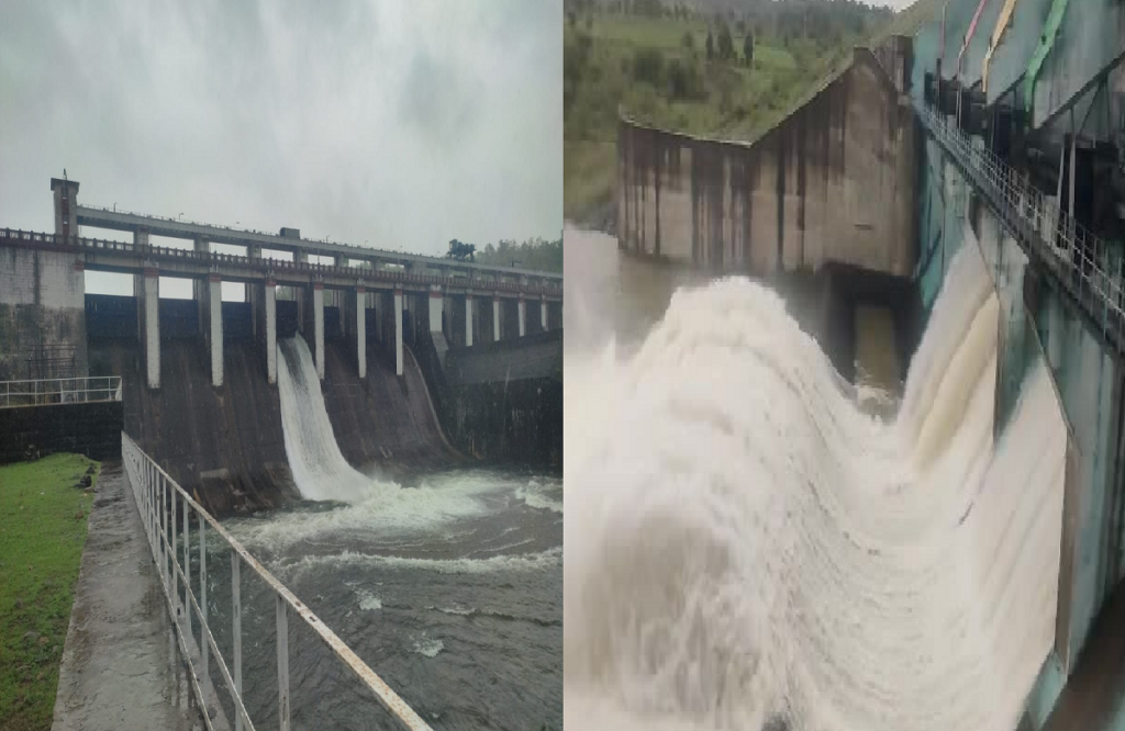 The gates of dams located in Betul district were opened due to continuous rains for 24 hours