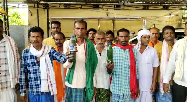 Jagdalpur: प्लांट के दूषित पानी से फसलें हो रही खराब, एनएमडीसी स्टील प्लांट के खिलाफ किसानों ने निकाला मोर्चा