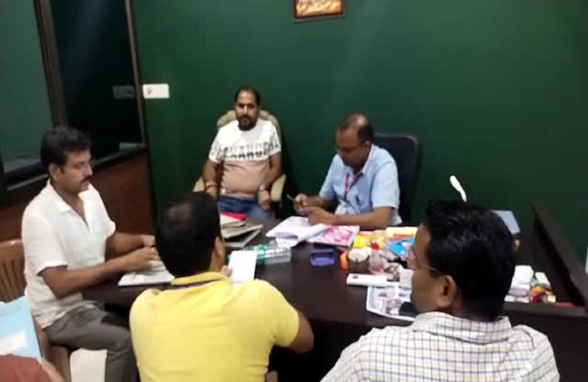 State GST team raid on Ayush Coal Corporation director Brajesh Mishra's office in Katni