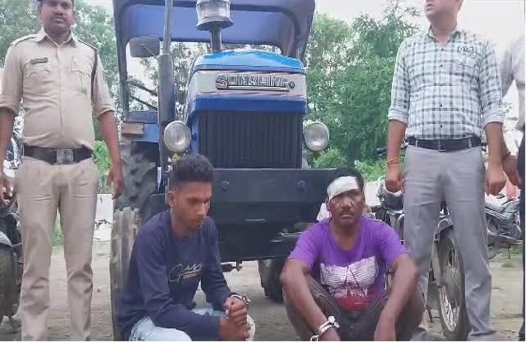Three members of interstate tractor thief gang arrested from Pendra