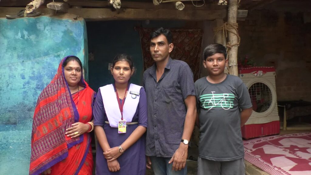 Sarangarh's Tamanna became district topper