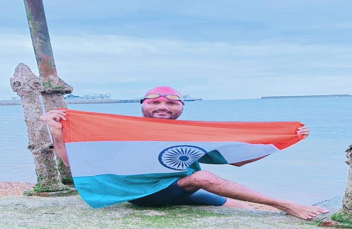 ग्वालियर के लाल ने बढ़ाया प्रदेश का मान, दिव्यांग होकर भी तैरकर लंदन से फ्रांस गए और वापस लौटे