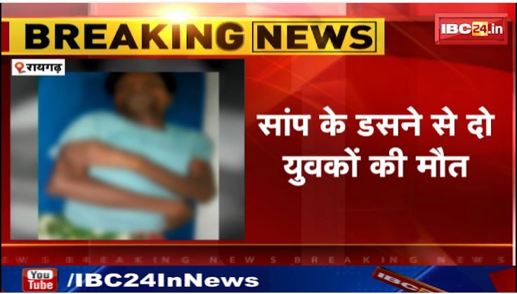 रायगढ़ में युवकों को सांप पकड़ना पड़ा महंगा । सांप के डसने से 2 युवक की मौत । देखिए …