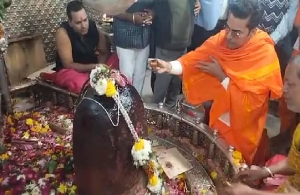 Actor Ashutosh Rana reached Ujjain Mahakaleshwar