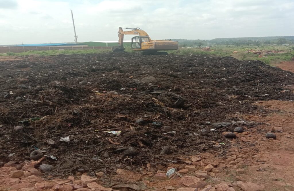 Bhopal Municipal Corporation hid the city's waste in the forest instead of dumping site