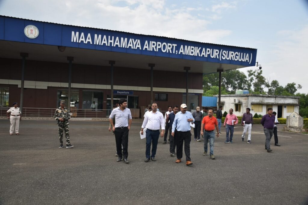 CG Darima Airport se Flight Shuru