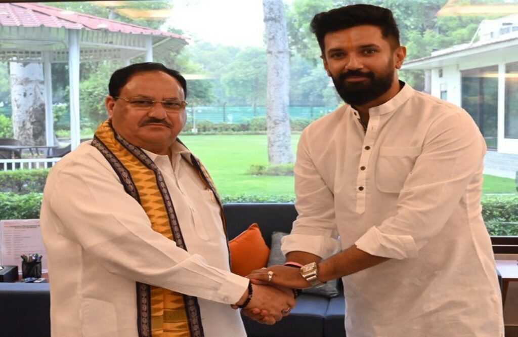 Chirag Paswan joins NDA