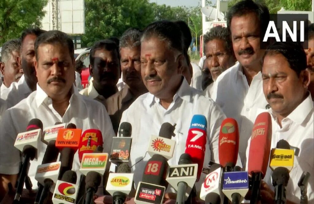 Former CM O Panneerselvam alliance with BJP