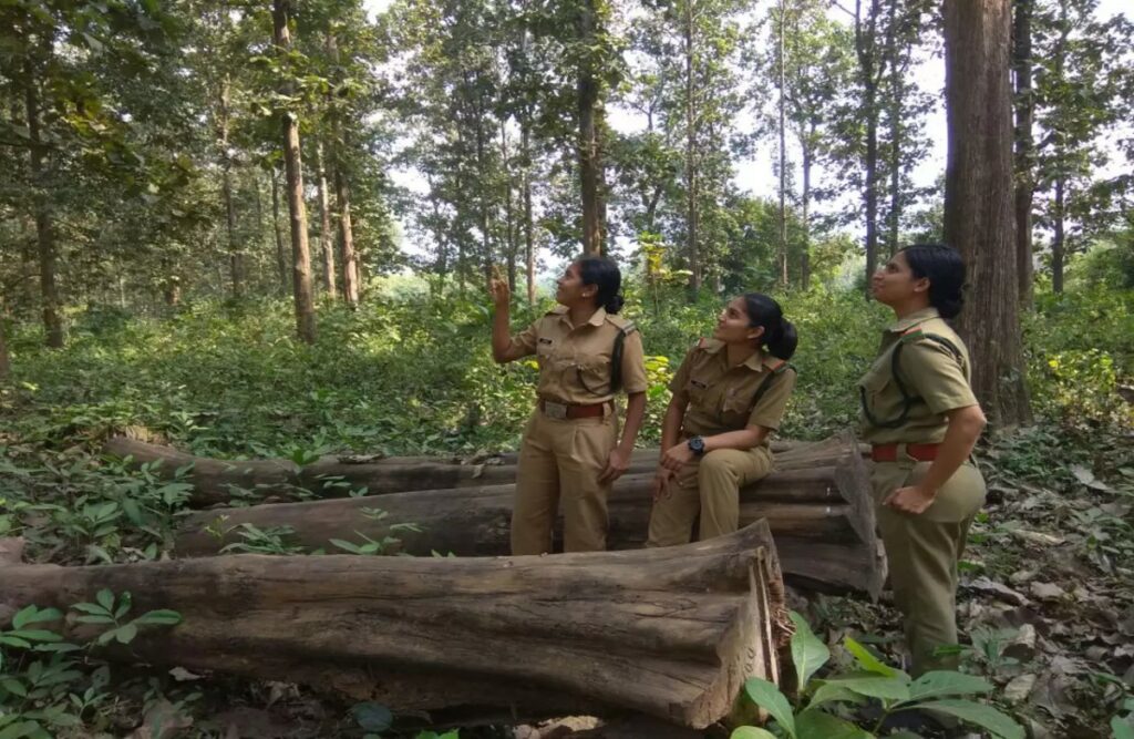 Measure Girls Chest for Haryana Forest Ranger