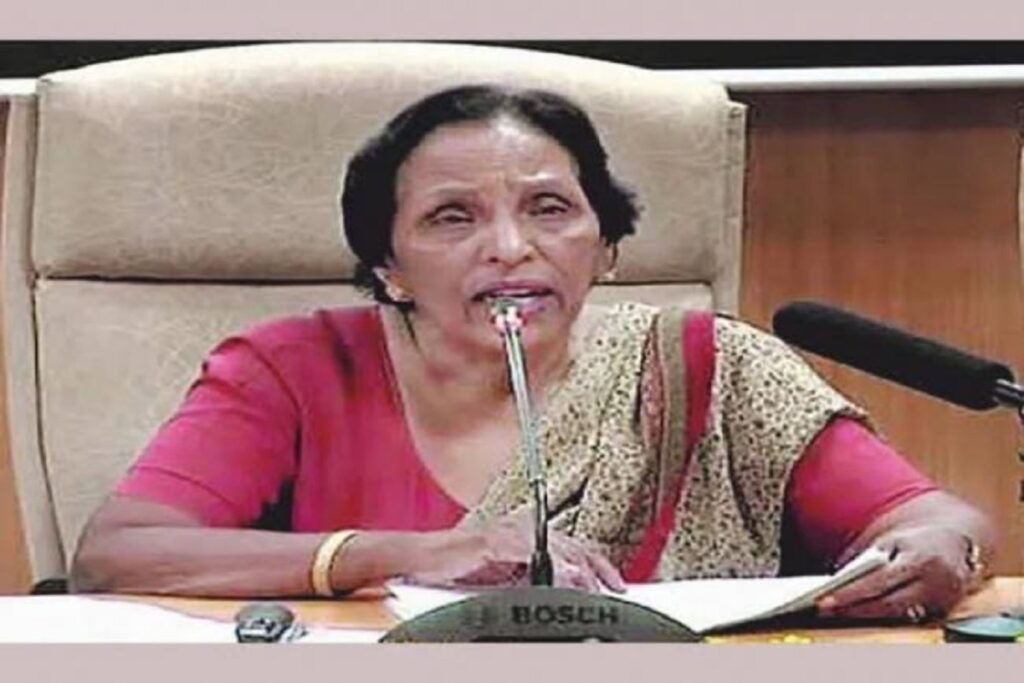 Former IAS officer Nirmala Buch passed away