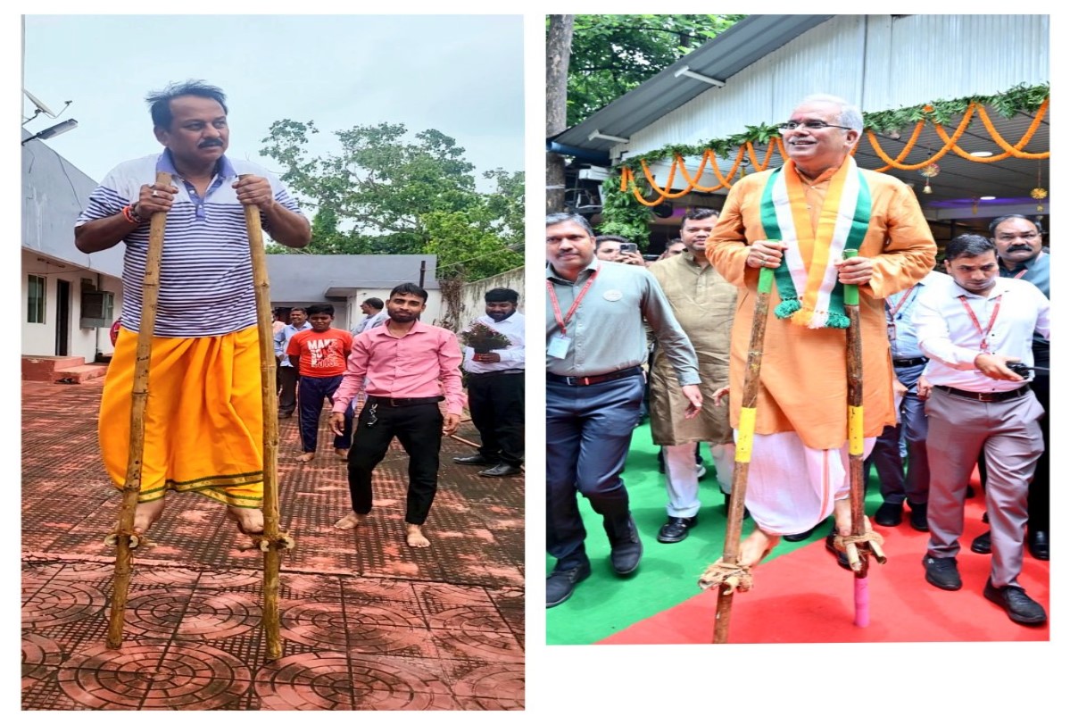 भतीजे का ‘कका’ को गेड़ी दौड़ के लिए ओपन चैलेंज, कहा- कब, कतका बजे आयबर हे बता…