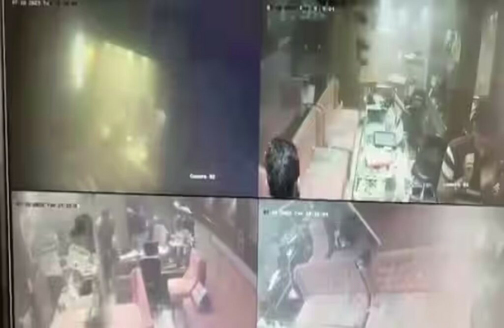 HP mall road Restaurant Blast Video