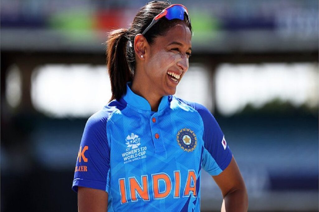 Harmanpreet Kaur misbehavior on the field