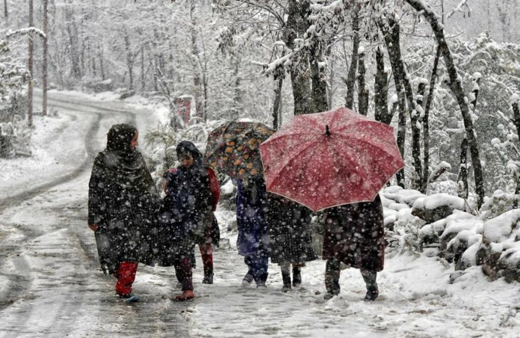 Unseasonal snowfall and torrential rain in Ladakh