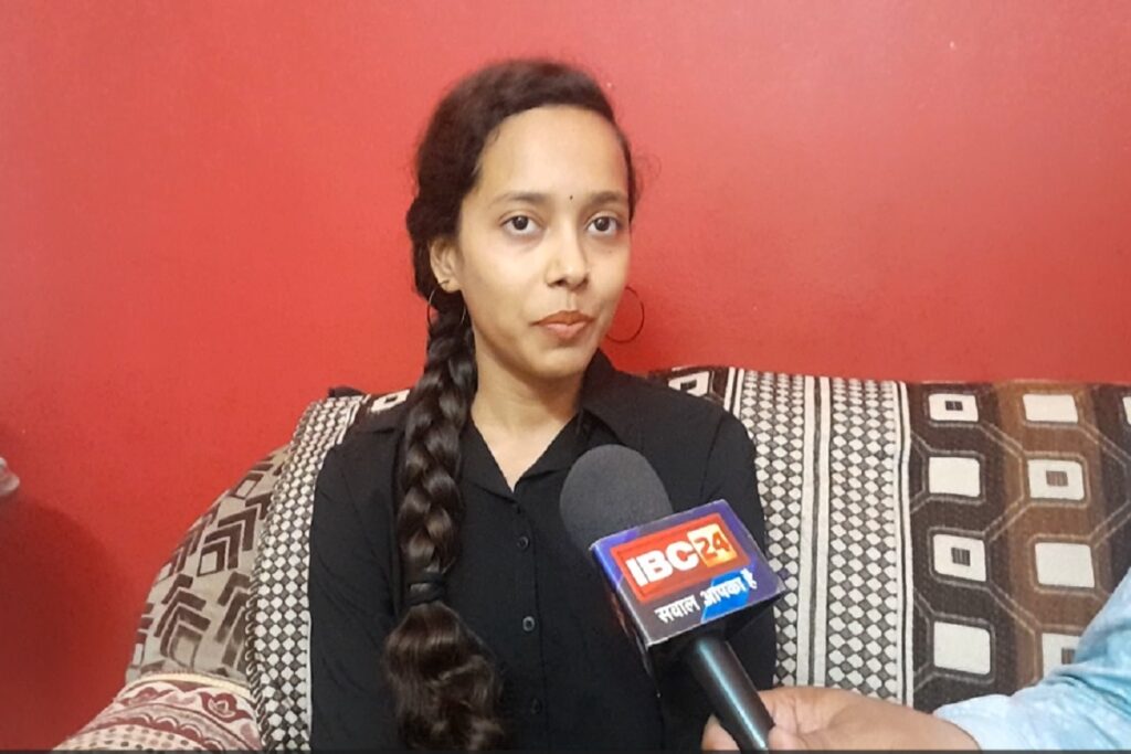 Nikita Dewangan Topper of Teacher Recruitment Exam