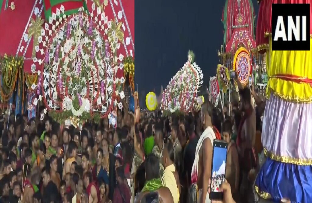 Rath Yatra ends in Puri city