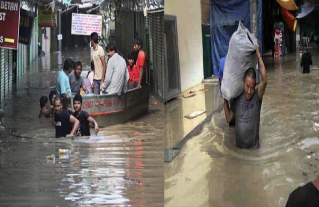 15 villages submerged due to rising water level of Yamuna