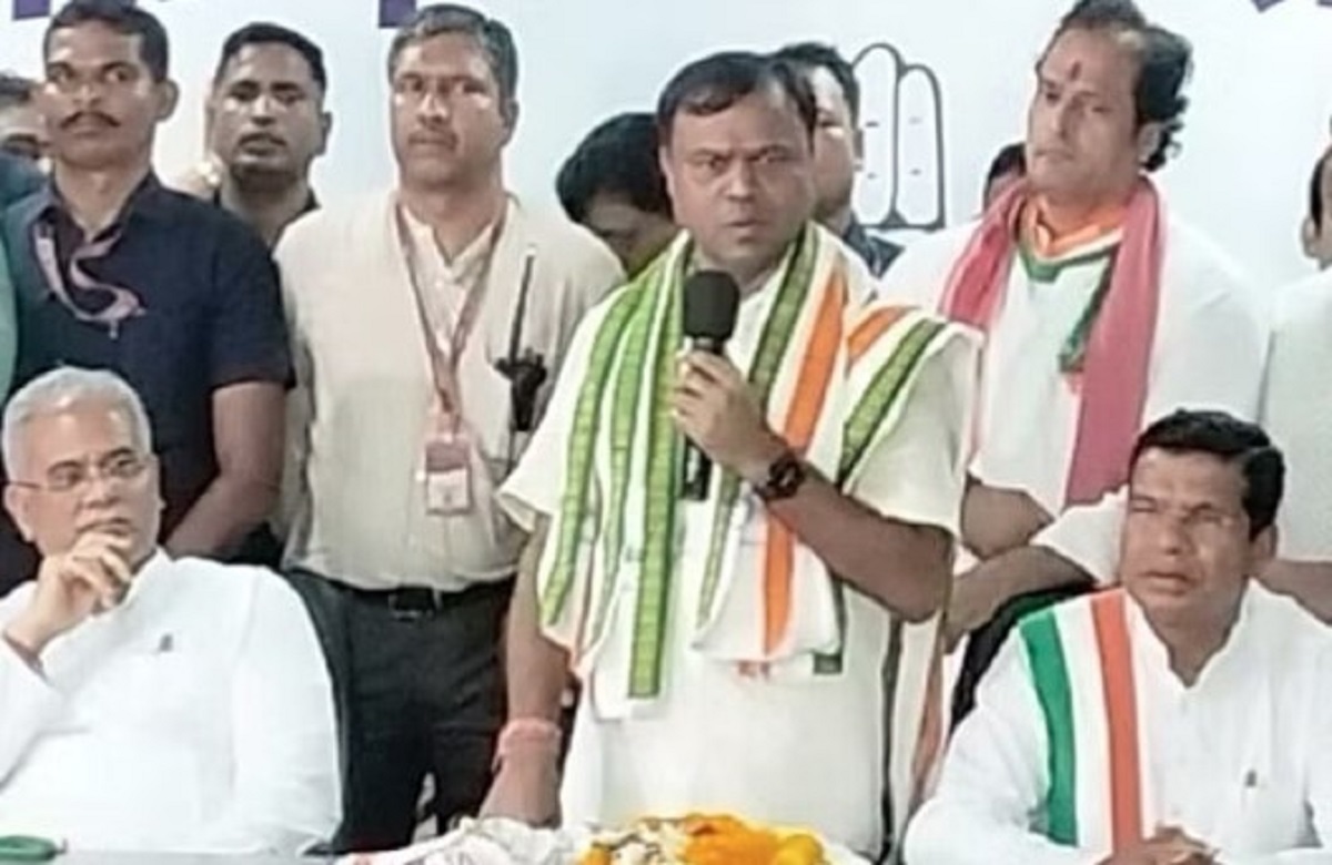 प्रदेश कांग्रेस अध्यक्ष दीपक बैज ने भाजपा को दी चुनौती, कहा- मोदी के चेहरे पर चुनाव लड़कर दिखाएं