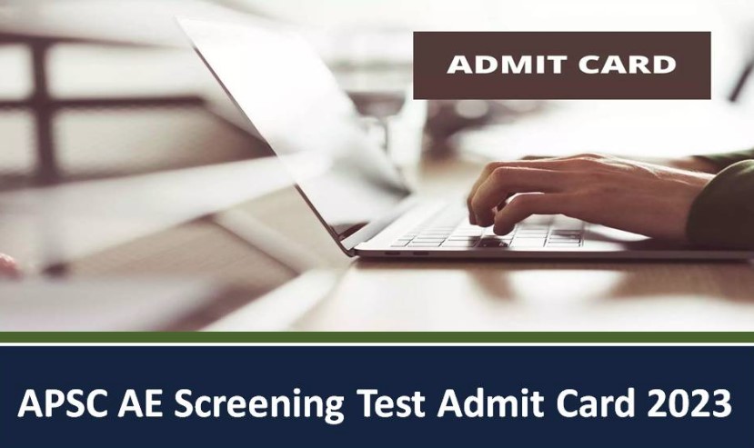 Assam PSC Assistant Civil Engineer Screening Test Admit Card 2023