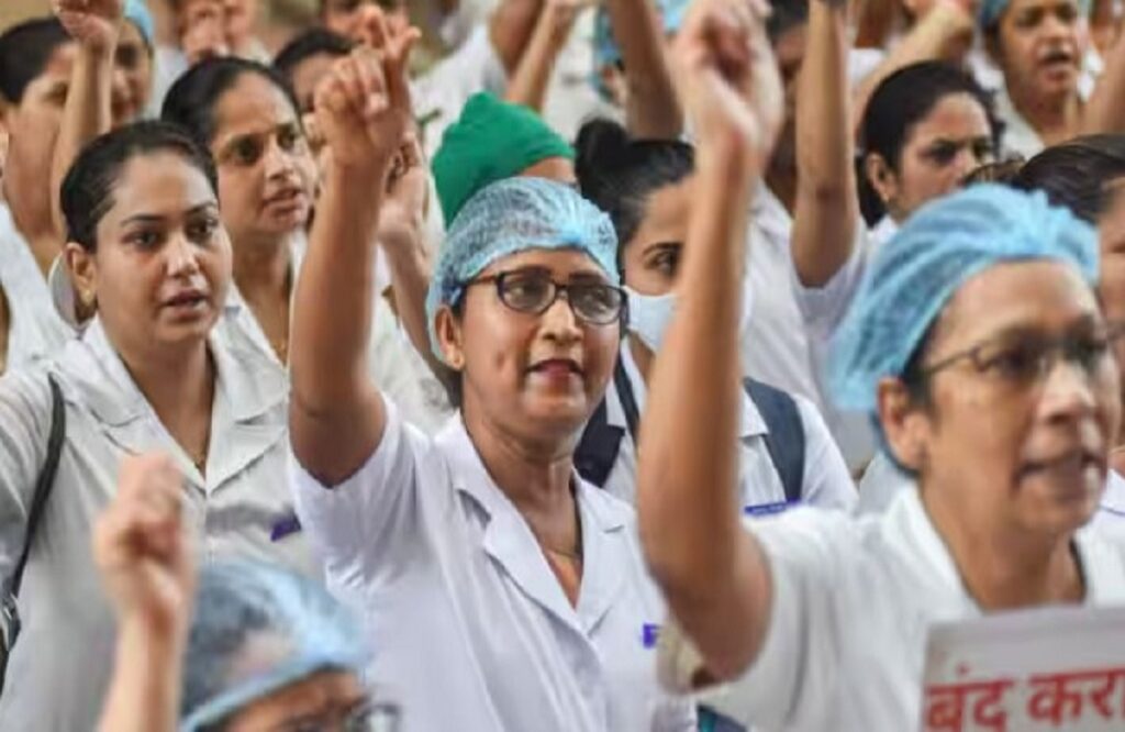 indefinite strike of nurses