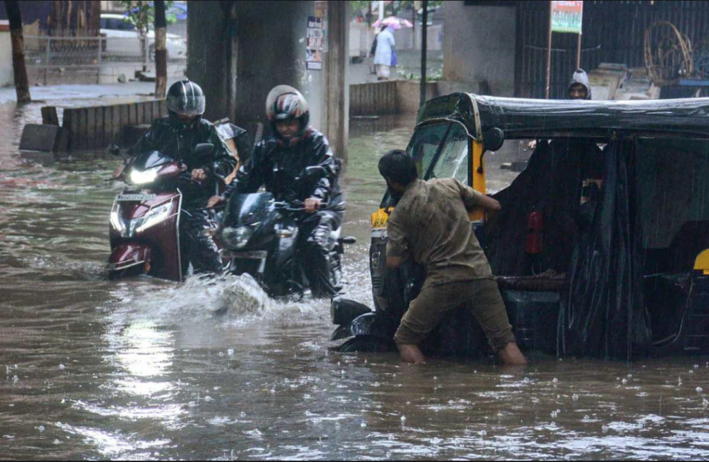 Heavy rain havoc in Delhi