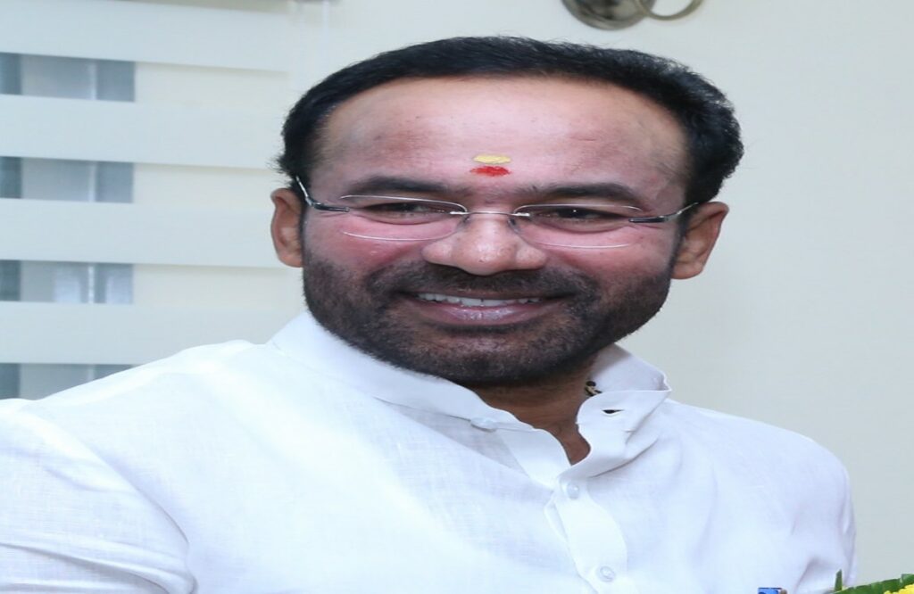 Union minister Kishan Reddy takes charge as Telangana BJP chief