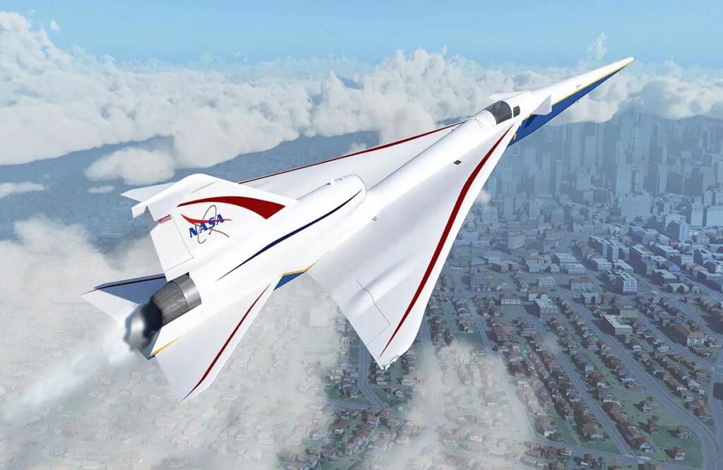 X-59 Supersonic aircraft