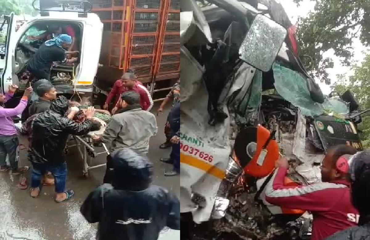 Accident in Jagdalpur: पिकअप और बस में जोरदार भिड़ंत, आधा दर्जन से ज्यादा यात्री घायल