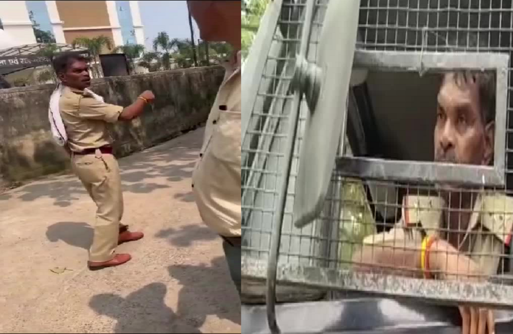 Drunk SI's bullying video from court premises goes viral