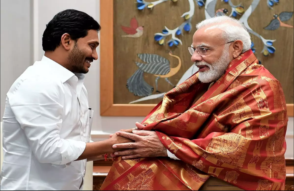 Andhra Pradesh CM Jagan Mohan met PM Modi