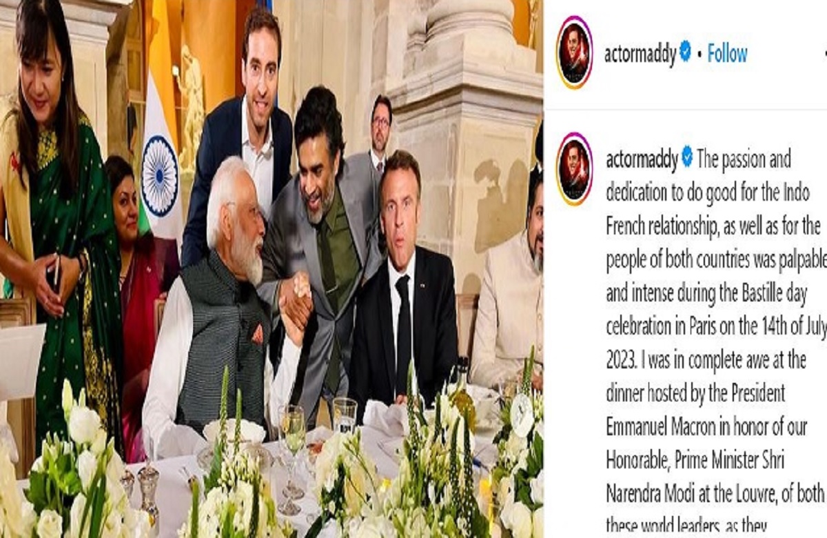 अभिनेता आर माधवन ने पीएम मोदी के साथ तस्वीर शेयर करते हुए लिखी ये बात, आई कमेंट्स की बाढ़
