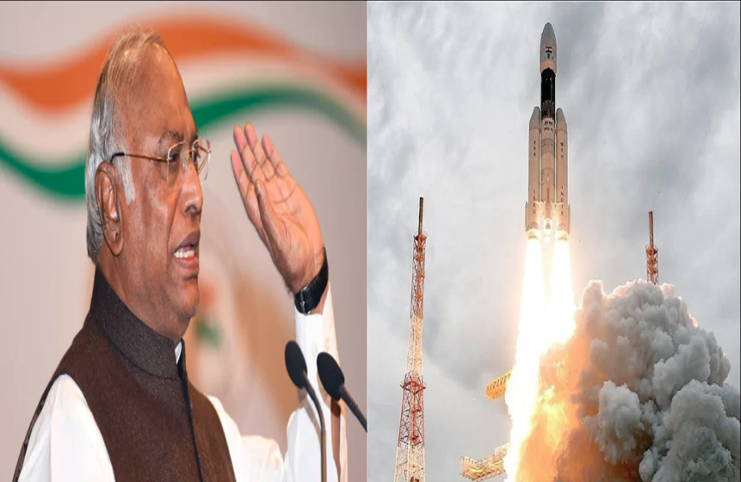 Chandrayaan-3 Launch Update : लॉन्च हुआ ‘चंद्रयान-3’, कांग्रेस राष्ट्रीय अध्यक्ष मल्लिकार्जुन खड़गे ने ISRO की पूरी टीम को दी शुभकामनाएं