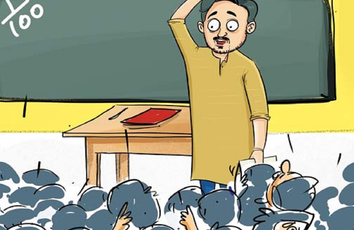 सहायक शिक्षक रविन्द्र सिंह निलंबित, जानिए क्या है पूरा मामला….