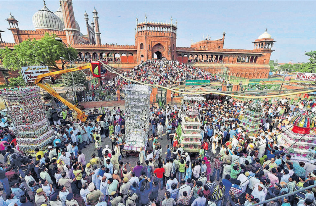 Police security of Muharram in Gorakhpur