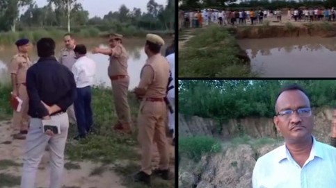 गड्ढे में नहा रही थी 4 बच्चियां, डूबने से हुई मौत, बचाने वाला युवक भी डूबा…