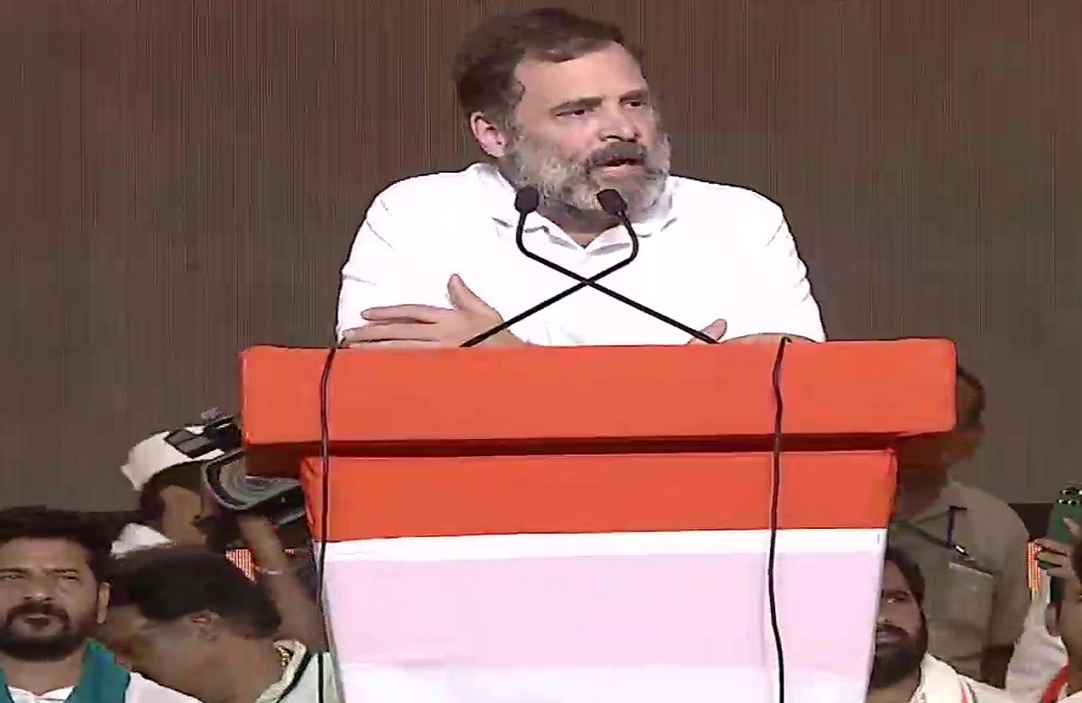 भारत जोड़ो यात्रा के बाद तेलंगाना में आकर मुझे खुशी हुई, राहुल बोले –  आपके मुख्यमंत्री का रिमोट कंट्रोल प्रधानमंत्री के हाथ में…