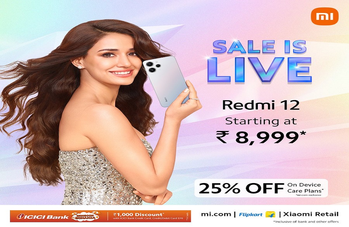 शानदार क्रिस्टल ग्लास डिज़ाइन वाला Redmi 12 की बिक्री आज से शुरू, मात्र इतने रुपए में मिल रहे कई दमदार फीचर्स!