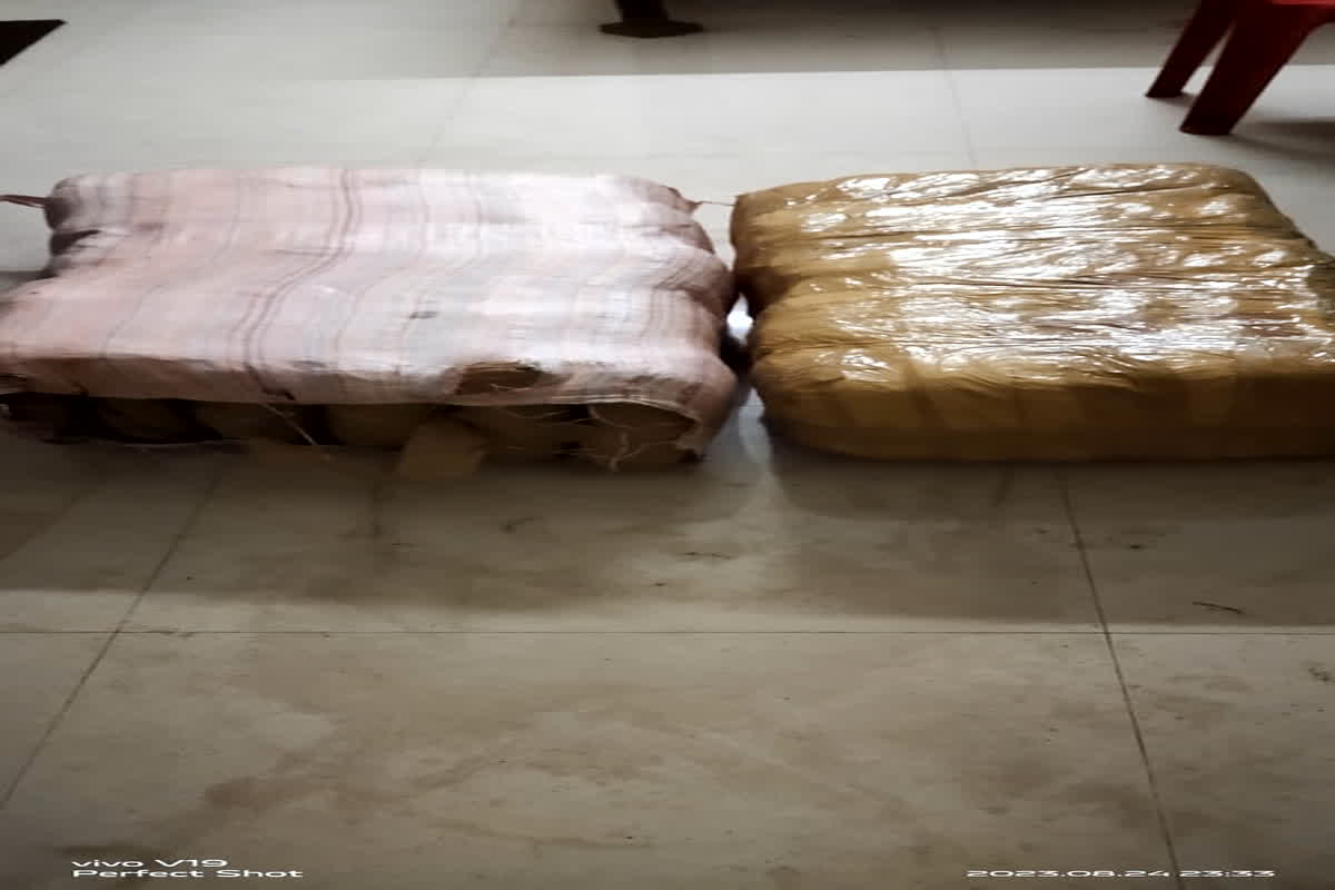 Anuppur News: गांजे की तस्करी करते दो आरोपी चढ़े पुलिस के हत्थे, करीब 1 क्विंटल से भी ज्यादा गांजा किया जब्त