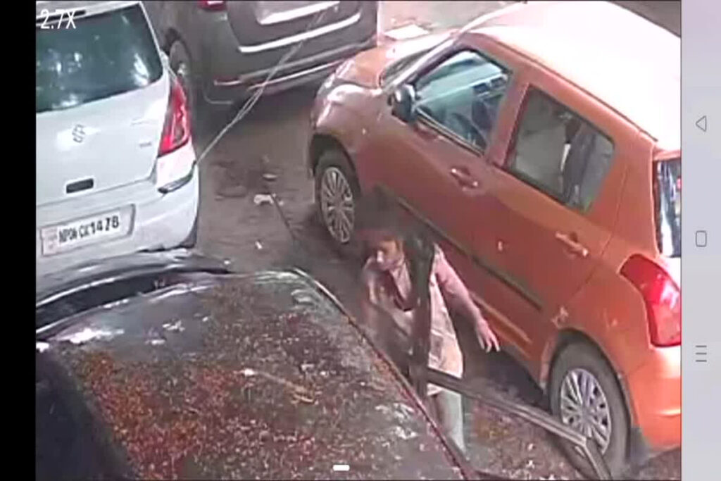 Girl Stole In The Garage