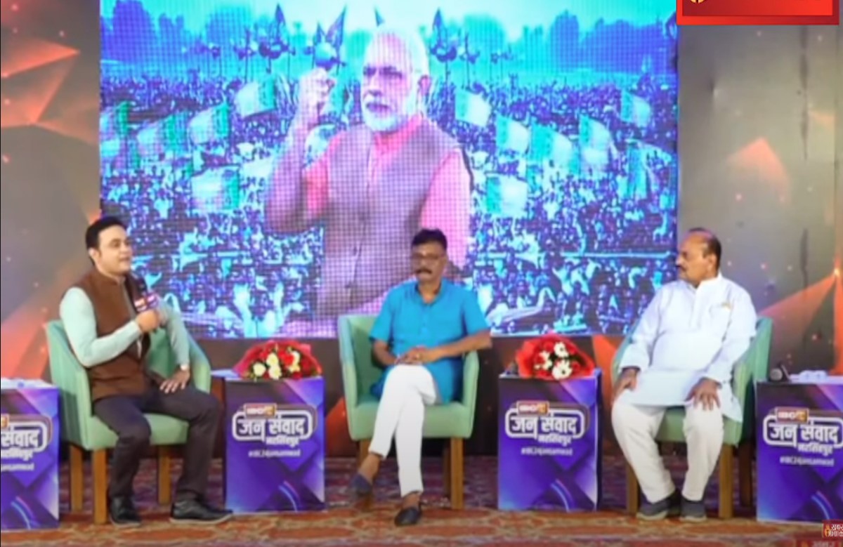 #IBC24Jansamwad: एमपी में महंगाई बनेगी चुनावी मुद्दा? मंच पर भाजपा और कांग्रेस नेता में हुई बहस