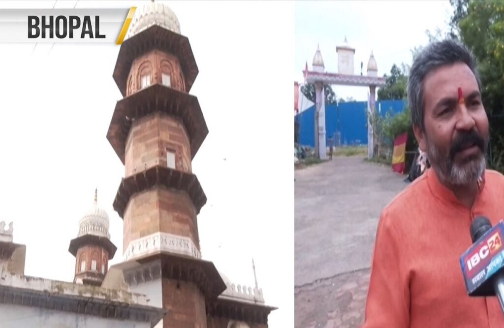 Bhopal's Jama Masjid claims to have a Shiva temple