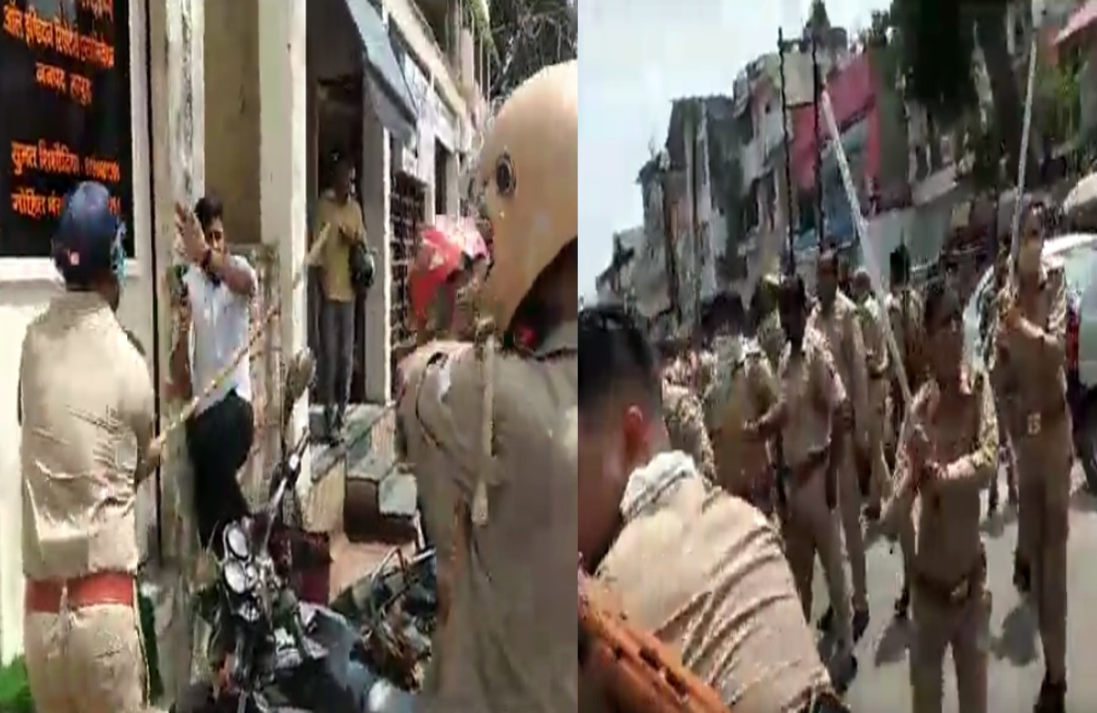 Lawyers thrashed in Hapur