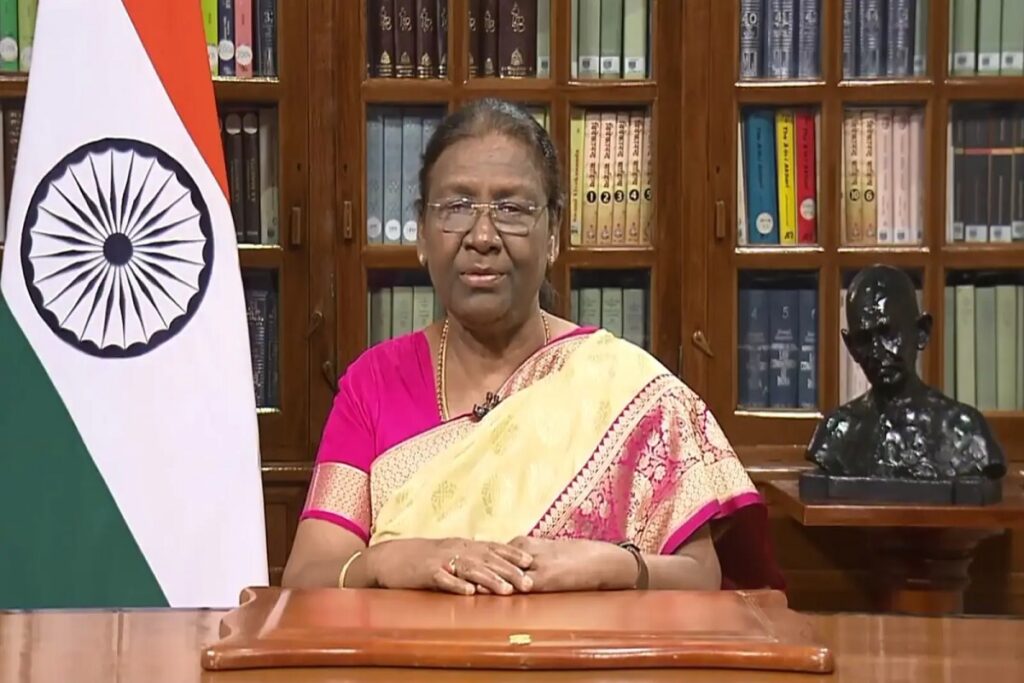 President Murmu Speech Live on Independence Day