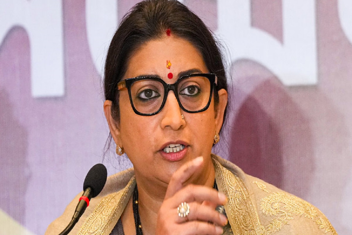 Bharat Nyay Yatra on Smriti Irani : कांग्रेस की ‘भारत न्याय यात्रा’ पर केंद्रीय मंत्री स्मृति ईरानी ने साधा निशाना, कहा- ‘वे न्याय का ढोंग कर रहे हैं’
